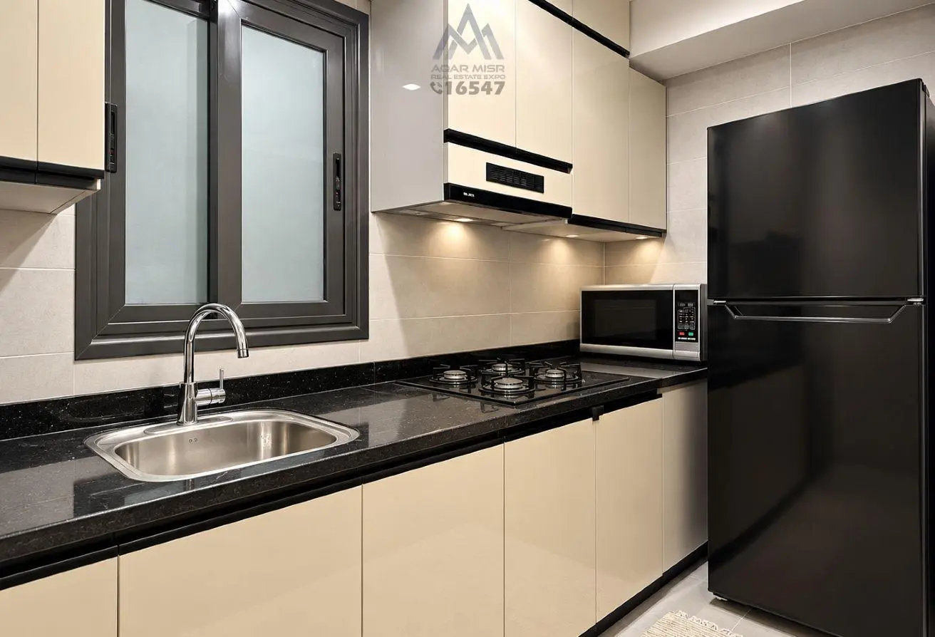 65 sqm Apartment in Privado Madinaty Fully Furnished with Open View and Immediate Delivery - Image 6