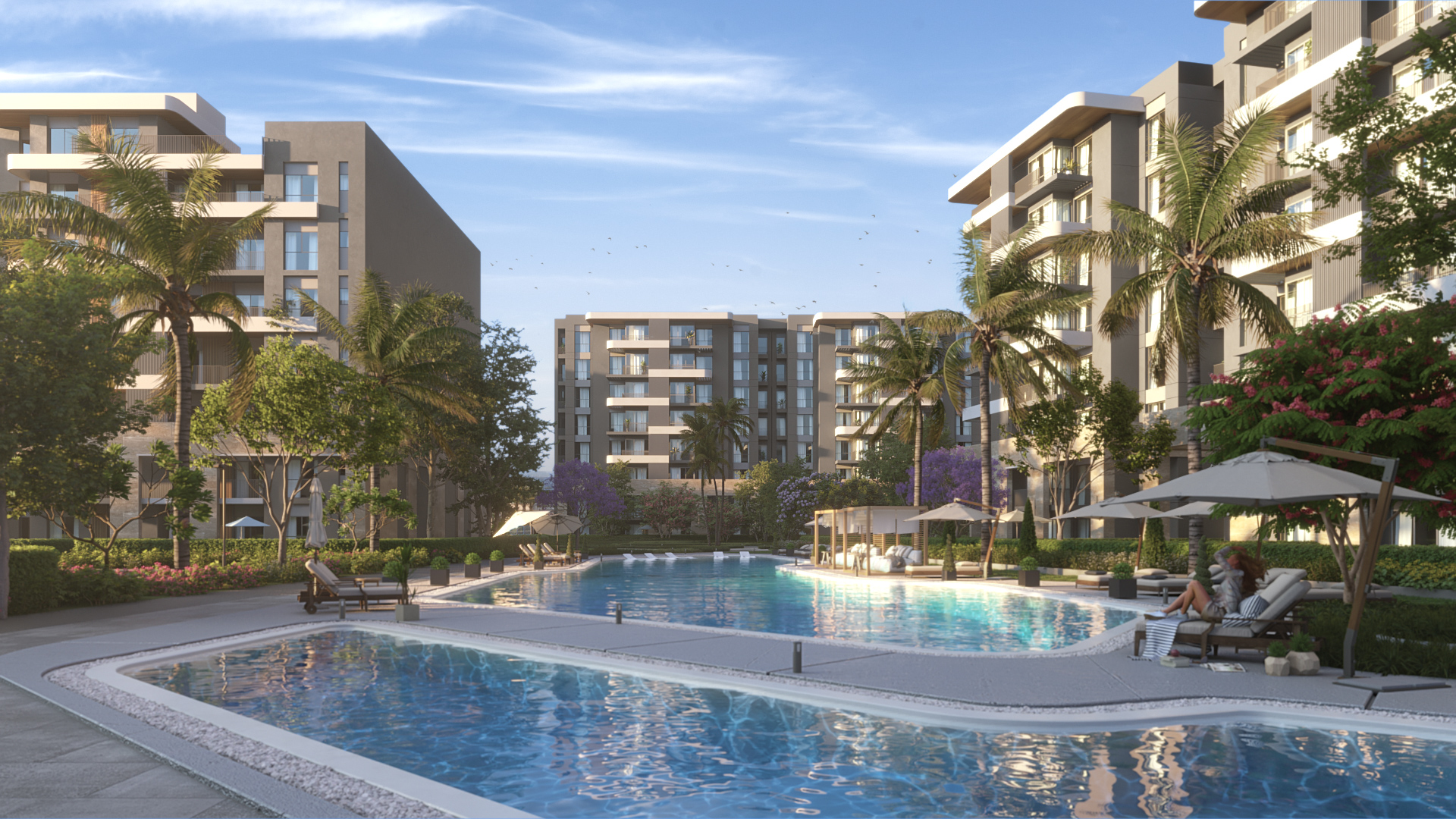 شقة للبيع في كمبوند ليال العاصمة الإدارية بمساحة 90 م و بالتقسيط المريح - Image 6