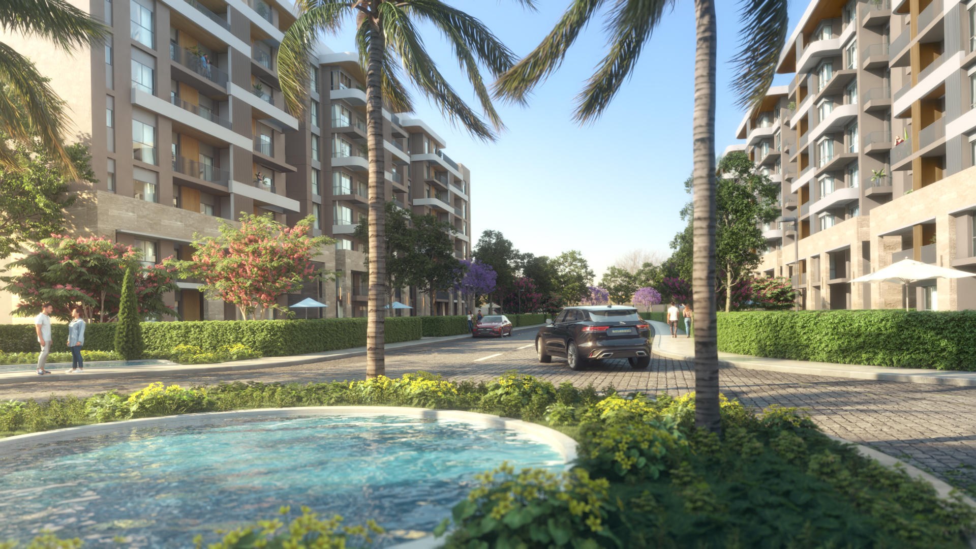 شقة لقطه 145م للبيع في كمبوند ليال العاصمة الإدارية بالقسط المريح - Image 3